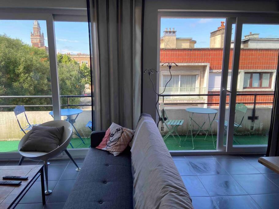 Appartement *Spacieux *Centre*Lumineux*Wifi Dunkirk ภายนอก รูปภาพ