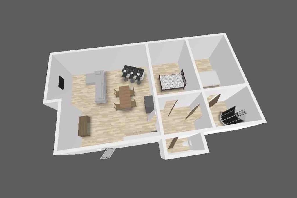 Appartement *Spacieux *Centre*Lumineux*Wifi Dunkirk ภายนอก รูปภาพ